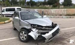 Adalet Bakanlığı Tetkik Hâkiminin otomobili ciple çarpıştı
