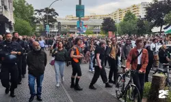 Berlin'de İsrail'in Refah'a yönelik saldırısı protesto edildi