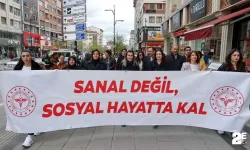 Dijital bağımlılığa dikkat çektiler.