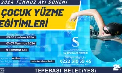 Eskişehir'de çocuklar için yüzme kayıtları başlıyor