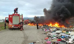 Hurdacılar sitesinde çıkan yangın korkuttu