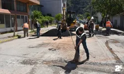 İnönü Belediyesi asfaltlarda yama çalışması başlattı