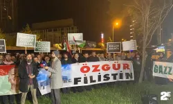 İsrail'in Refah'ta başlattığı saldırı Ankara'da protesto edildi!