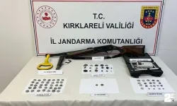 Jandarma ekiplerinden tarihi eser operasyonu