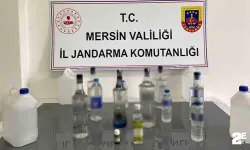 Mersin’de sahte içki üreten şahıs yakalandı