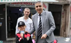 Minik Elif artık fahri trafik dedektifi