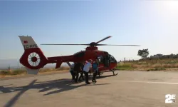 Ambulans helikopter havalandı!