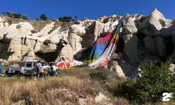 Balon pilotu 20 kişinin hayatını kurtardı