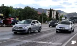 Bayram yoğunluğu trafiği kilitledi