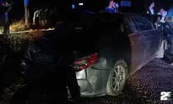 Çorum’da iki otomobil çarpıştı
