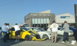 Eskişehir de zincirleme kaza