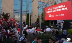 Milli maç heyecanı Tepebaşı’nda yaşandı