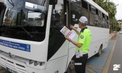 Trafik ekipleri öğrenciler için sahaya indi