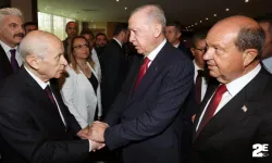 Cumhurbaşkanı Erdoğan'a, KKTC'de duygulandıran hediye