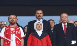 Cumhurbaşkanı Recep Tayyip Erdoğan, Türkiye - Hollanda maçını izledi