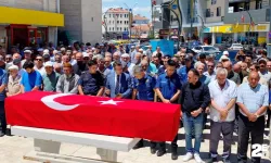 Kazada hayatını kaybeden emekli polis toprağa verildi