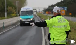 Kent genelindeki trafik denetimlerinde 22 bin 353 araç kontrol edildi