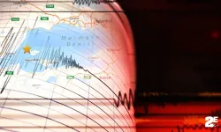 Marmara Denizi'nde deprem: İşte büyüklüğü!
