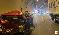 Otoyolda feci kaza: Yaralılar var!