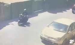 Saplantılı olduğu kadının eşinin aracına kurşun yağdırdı