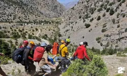 Tırmanış yapan dağcıdan acı haber