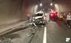 Tüneldeki feci kazada can verdi!