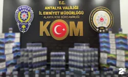 Antalya’da kaçakçılık operasyonu