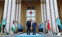 Cumhurbaşkanı Erdoğan Filistin Başkanı ile bir araya geldi