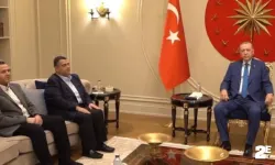 Cumhurbaşkanı Erdoğan İsmail Haniye'nin oğullarını kabul etti