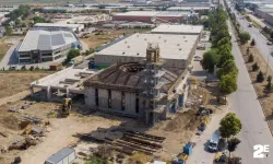 Eskişehir OSB'de yeni camii inşaatı devam ediyor