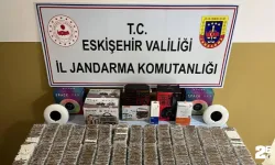 Eskişehir'de kaçakçılara darbe: Binlercesi ele geçirildi!