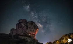 Eskişehirli fotoğrafçının objektifinden samanyolu karesi mest etti