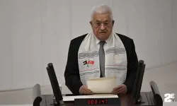 Filistin Devlet Başkanı Abbas TBMM'de konuşuyor