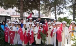 Hafız çocuklar şehitlerimiz için Kur’an-ı Kerim okudu