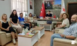 Tarım platformundan Müdür Gümüş'e ziyaret