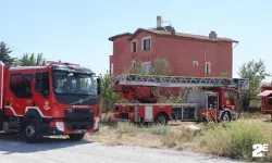 Binada çıkan yangın yürekleri ağza getirdi!