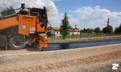 Büyükşehir'den Seyitgazi yollarında yoğun mesai