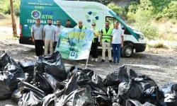 Dünya temizlik gününde çevreyi temizlediler