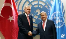 Erdoğan, BM Genel Sekreteri Guterres ile görüştü