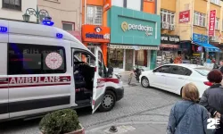 Eskişehir'de ambulansa geçit vermedi!