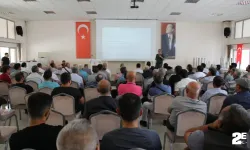 Eskişehir'de çiftçilere bilgilendirme toplantısı yapıldı