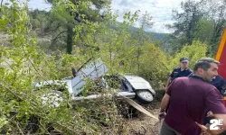 Kalp krizi geçiren sürücü kaza yaptı