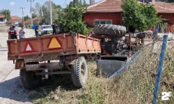 Kalp krizi geçiren traktör sürücüsü hayatını kaybetti!