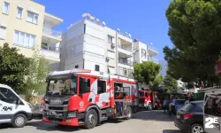 Klimadan çıkan yangın panik yaşattı