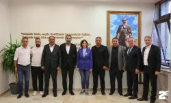 Van-Es'ten Başkan Ünlüce'ye ziyaret