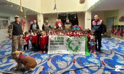 Çocuklara doğa ve hayvanları korumanın önemi anlatıldı