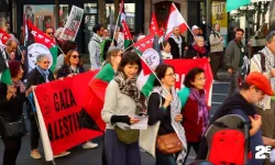 Fransa'da binlerce kişiden Gazze ve Lübnan'a saldıran İsrail'e protesto