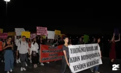 Kadın cinayetlerini protesto ediyorlar