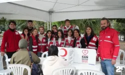 Kan bağışına öğrencilerden yoğun ilgi