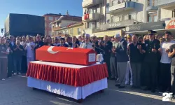 Şehit Piyade Uzman Çavuş Burak Geniş memleketi Yenice'de toprağa verildi